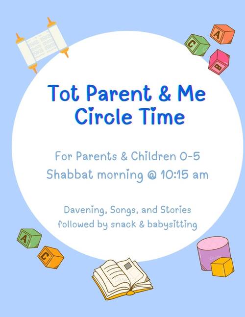 Banner Image for Tot Shabbat Parent & Me Circle Time