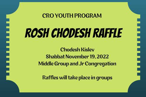Banner Image for Rosh Chodesh Kislev Groups Raffle 